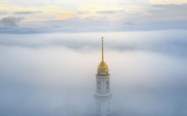 Фотограф из Тулы Илья Гарбузов запечатлел с высоты Спасо-Преображенский монастырь
