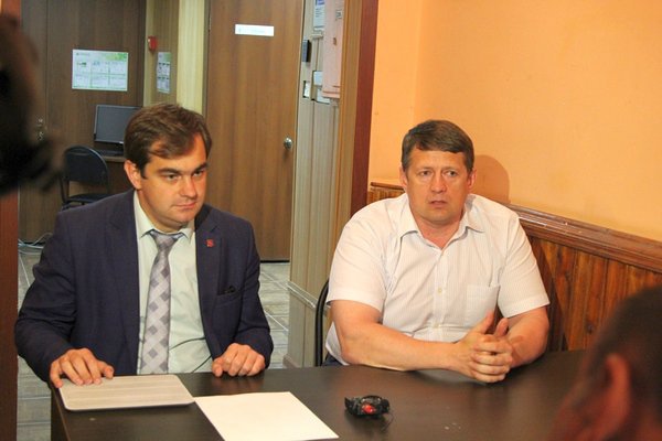 Евгений Авилов посетил с рабочим визитом поселок Скуратово
